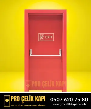 Tire Yangın Kapısı - Model 6